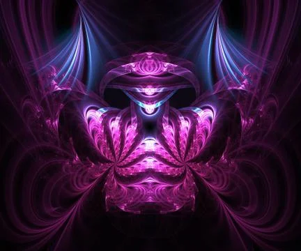 Computer generated fractal artwork Stock Illustration