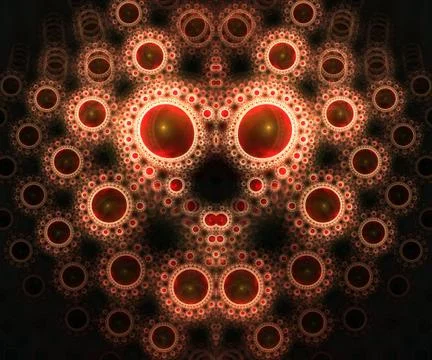 Computer generated fractal artwork Stock Illustration