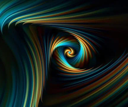 Computer generated fractal artwork Stock Illustration