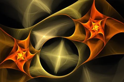 Computer generated fractal artwork Stock Illustration