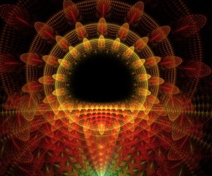 Computer generated fractal artwork Stock Illustration