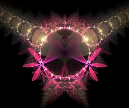 Computer generated fractal artwork Stock Illustration