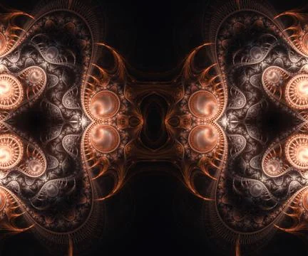 Computer generated fractal artwork Stock Illustration