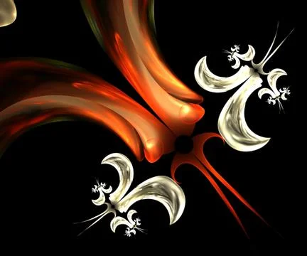 Computer generated fractal artwork Stock Illustration