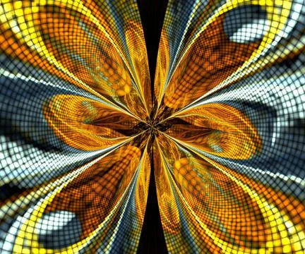 Computer generated fractal artwork Stock Illustration