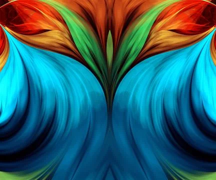 Computer generated fractal artwork Stock Illustration