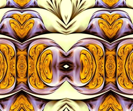 Computer generated fractal artwork Stock Illustration