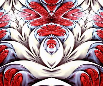 Computer generated fractal artwork Stock Illustration