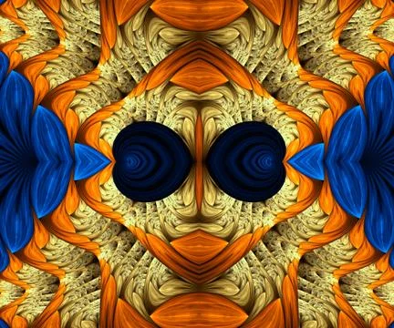 Computer generated fractal artwork Stock Illustration