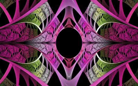 Computer generated fractal artwork Stock Illustration