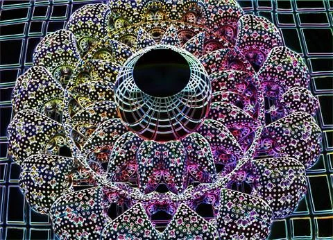 Computer generated fractal artwork Stock Illustration