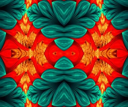 Computer generated fractal artwork Stock Illustration