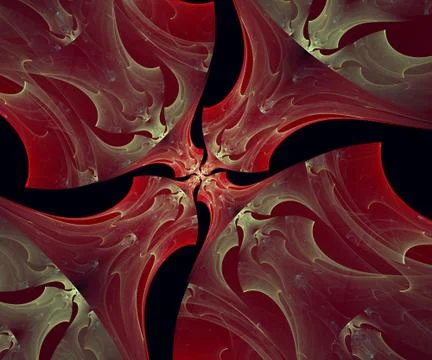 Computer generated fractal artwork Stock Illustration