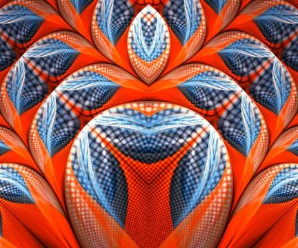 Computer generated fractal artwork Stock Illustration