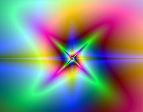 Computer generated fractal spiral Illustrazione stock