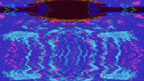 Computer generated glitched clip, rainbow data collapse concept. Stock Footage 121404836