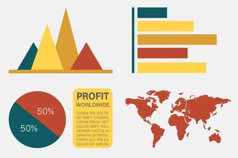 Computer generated image of business presentation Stock Photos