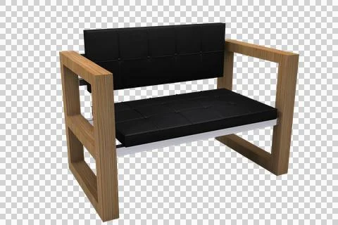 Computer generated image of chair Stock Photos