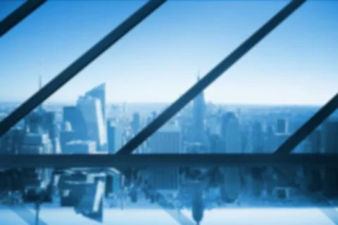 Computer generated image of cityscape Stockillustratie