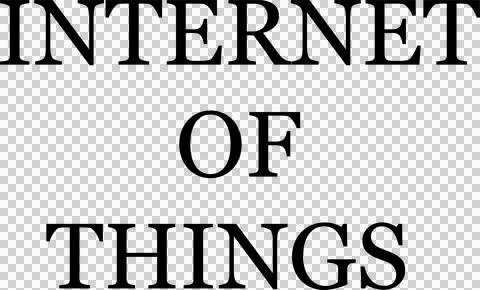 Computer generated image of Internet of things text Stock Photos