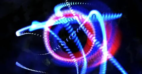Computer generated image of mystic lights and shapes Computer generated im... Stock-Fotos
