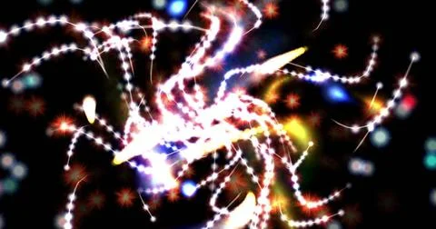 Computer generated image of mystic lights and shapes Computer generated im... Stock-Fotos