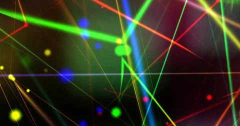 Computer generated image of mystic lights and shapes Computer generated im... Stock-Fotos