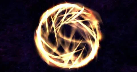 Computer generated image of mystic lights and shapes Computer generated im... Stock-Fotos