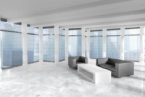 Computer generated image of sofa and table Stockillustratie