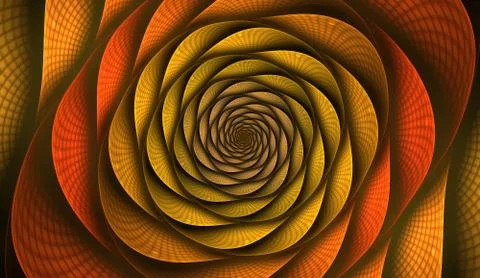 Computer-generated image technology style design reminiscent of a futuristic Stock Illustration