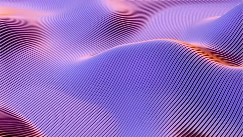 A computer generated image of a wave Stockbeeldmateriaal 309928532