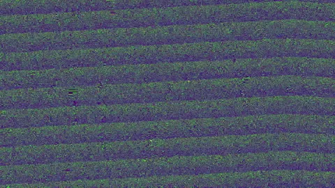 Computer generated line art, interference effect, elegant background. Stock Footage 159731967