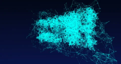 Computer generated, LTE connectivity technology animation, alpha channel Stock Footage 106353059