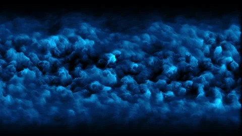 Computer generated realistic background of dense smoke, 3D render abstract dense Stock Footage 143284345