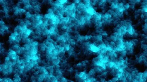 Computer generated realistic background of dense smoke, 3D rendering cloudy Illustrazione stock