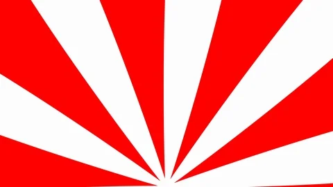 Computer generated retro background. 3d rendering of cartoon sunbeams on colour Video stock 121432872