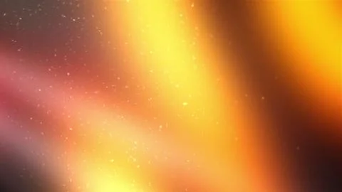 Computer generated space with lights beams and falling snowflakes. 3d rendering Illustrazione stock