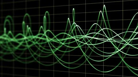 Computer generated   of  spiral shape spins Stock Illustration