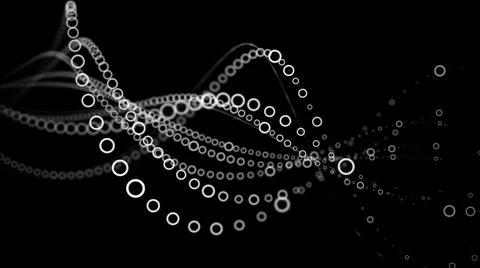 Computer generated   of  spiral shape spins Stock Illustration