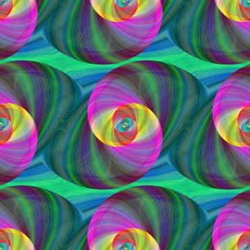 Computer generated swirl fractal pattern background Illustrazione stock