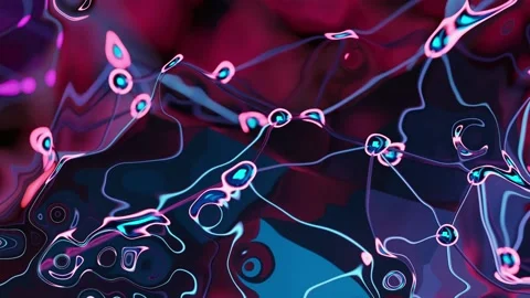 Computer Generated Technological. Abstract Volumetric Figure. Three Dimension Stock Footage 162256511