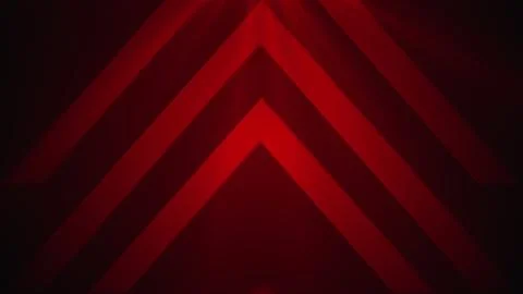 Computer generated technology backdrop. Big abstract arrows point up, 3D Illustrazione stock