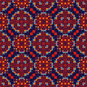 Computer generated vibrant Stockillustratie