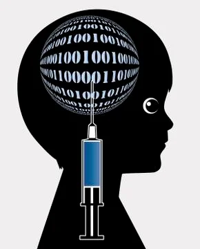 Computer Generation Stock Illustration