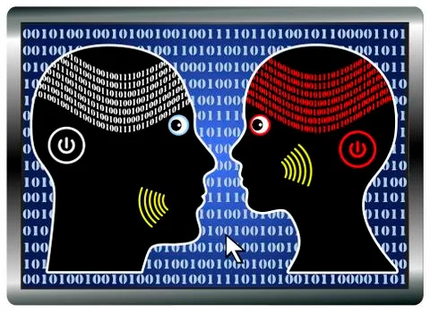 Computer Generation Illustrazione stock