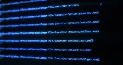 Computer Glitch, hacking activities Stock Footage 122818462