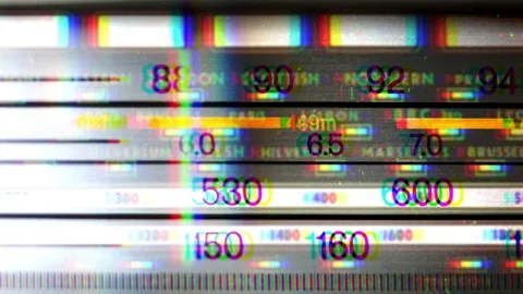 Computer glitch panel Video stock 82250373