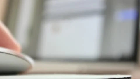 Computer graphic designing with mouse Video stock 11262413