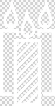 Computer graphic image of candels 스톡 일러스트