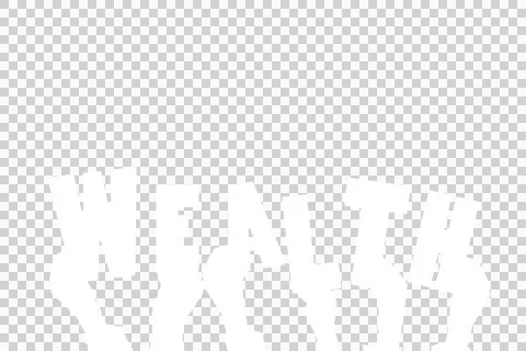 Computer graphic image of white text Stock Photos